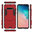 Slim Armour Tough Shockproof Case & Stand for Samsung Galaxy S10 - Red